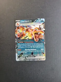 Charizard EX 54/91 Pokemon TCG S&V Paldean Fates Double Rare Holo NM - Image 2