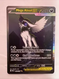 Mega Absol ex 180/132 SIR LP- Pokemon TCG Mega Evolution (FAST SHIPPING!) READ!! - Image 1