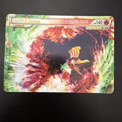 Ho-Oh Legend (Top) pokemon 111/123 Heartgold & Soulsilver (2010) - Image 1