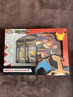 Pokemon Celebrations Collection Lance's Charizard V Box & PikachuV-Union Box Lot - Image 2