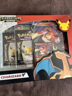 Pokemon Celebrations Collection Lance's Charizard V Box & PikachuV-Union Box Lot - Image 3
