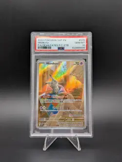 PSA 10 2024 Pokemon SVP EN Mimikyu Pokemon Center Stamp Black Star Promo Mimikyu - Image 2