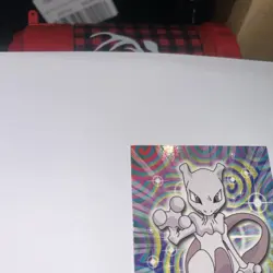 Topps Pokemon MEWTWO #150 Blue Logo Non Holo TV Animation Edition NM - Image 3