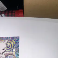 Topps Pokemon MEWTWO #150 Blue Logo Non Holo TV Animation Edition NM - Image 4