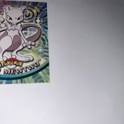 Topps Pokemon MEWTWO #150 Blue Logo Non Holo TV Animation Edition NM - Image 5