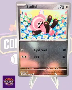 Stufful 111/132 Me01: Mega Evolution Reverse Holo - Pokemon TCG NM Free Shipping - Image 1