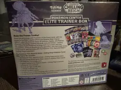 Pokemon Sword And Shield Chilling Reign Pokemon Center ETB Sealed Brand New - Image 2