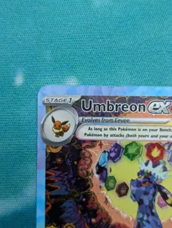 Umbreon ex 161/131 Special Illustration Rare Pokemon Prismatic Evolution CLEAN! - Image 2