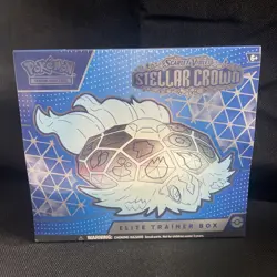 Pokemon TCG: S&V Stellar Crown Factory Sealed Elite Trainer Box - Image 1