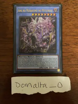 Yugioh Ame no Murakumo no Mitsurugi SUDA-EN092 Ultra Rare 1st Edition NM - Image 1