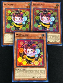YUGIOH WANNABEE! CYAC-EN031 1ST SUPER X3 (NM) - Image 1