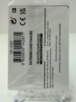 Pikachu 028/078 Pokemon GO Holo SEALED PROMO Pokemon Card (Factory Flaw) - Image 2