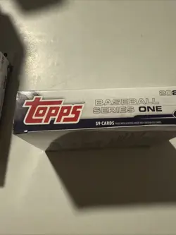 2025 Topps Series 1 Baseball Trading Card MLB Hanger Box - 59 Cards - 2 Pack - Image 5