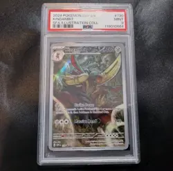 PSA 9 Kingambit SVP130 Full Art Black Star Promo Shrouded Fable Pokemon Card - Image 1