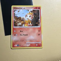 CHIMCHAR 70/127 - NON-Holo - COMMON - PLATINUM 2009 NINTENDO Pokemon Card MP - Image 1