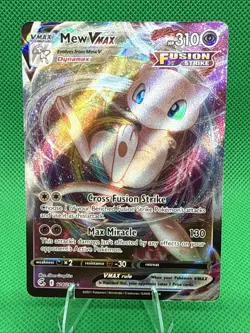 Pokemon Trading Card Game TCG - Fusion Strike Mew VMAX 114/264 NM/M - Image 1