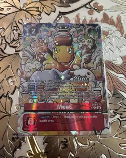 Digimon Card Game Meat Alternate Art EX9-070 R Versus Monsters - Image 1
