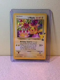 Pokemon TCG Celebrations Birthday Pikachu Classic Collection Card 24/53 - Image 1