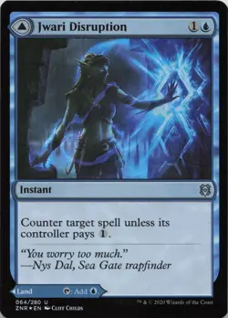 Jwari Disruption - FOIL - U Zendikar Rising 64 - MTG - Image 1