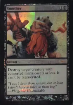 Smother - FNM Promos: #8, Magic: The Gathering - Foil Nm R246 - Image 1