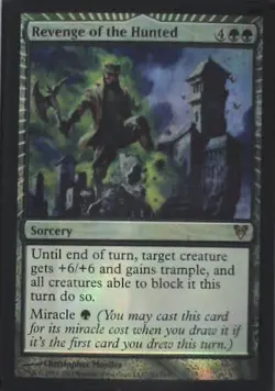 Revenge of the Hunted - Avacyn Restored: #191, MTG - Foil Nm R246 - Image 1