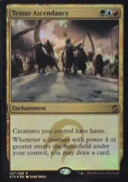 Temur Ascendancy - Khans of Tarkir: #207, Magic: The Gathering - Foil Nm R246 - Image 1