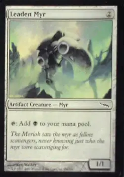 Leaden Myr - Mirrodin: #191, Magic: The Gathering Nm R244 - Image 1
