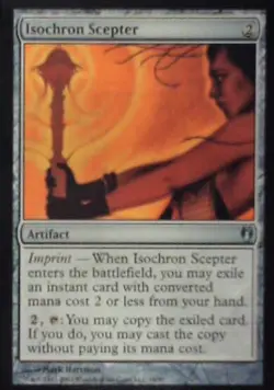 Isochron Scepter - Duel Decks: Izzet vs. Golgari: #16, MTG Nm R244 - Image 1