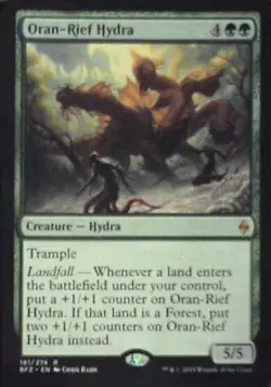 Oran-Rief Hydra - Battle for Zendikar: #181, Magic: The Gathering Nm R243 - Image 1