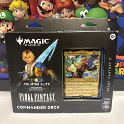 MAGIC THE GATHERING Final Fantasy Commander Deck Counter Blitz - Image 1