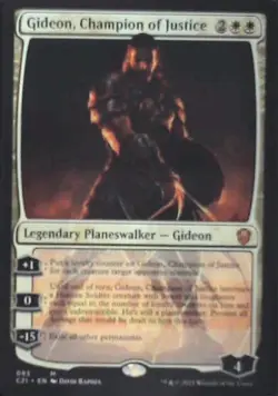 Gideon, Champion of Justice - Commander 2021: #93, Magic: The Gathering Nm R240 - Image 1
