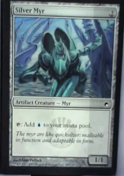 Silver Myr - Scars of Mirrodin: #202, Magic: The Gathering Nm R240 - Image 1