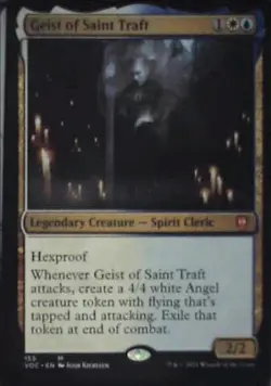 Geist of Saint Traft - Commander: Innistrad: Crimson Vow: #155 Nm R239 - Image 1