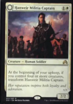 Hanweir Militia Captain - Shadows over Innistrad: #21, MTG Nm R239 - Image 1