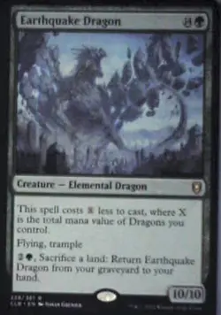Earthquake Dragon - Commander Legends: Battle for Baldur's Gate: #228 Nm R239 - Image 1