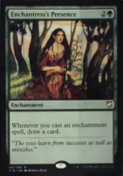 Enchantress's Presence - Commander 2018: #141, Magic: The Gathering Nm R239 - Image 1
