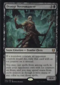 Draugr Necromancer - Kaldheim: #86, Magic: The Gathering Nm R239 - Image 1