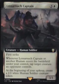 Lossarnach Captain (Extended Art): #100, Magic: The Gathering Nm R239 - Image 1