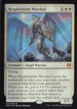 Resplendent Marshal - Kaldheim: #22, Magic: The Gathering Nm R239 - Image 1