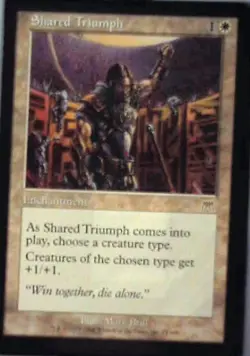 Shared Triumph - Onslaught: #53, Magic: The Gathering Nm R239 - Image 1