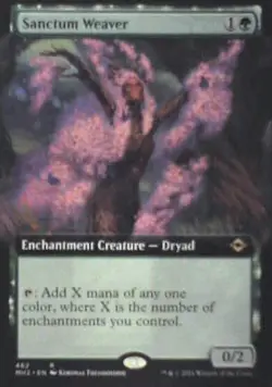 Sanctum Weaver (Extended Art) - Modern Horizons 2: #462, MTG Nm R239 - Image 1