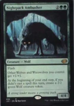 Nightpack Ambusher - Jumpstart 2022: #696, Magic: The Gathering Nm R239 - Image 1