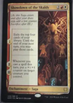 Showdown of the Skalds - Kaldheim: #229, Magic: The Gathering Nm R239 - Image 1