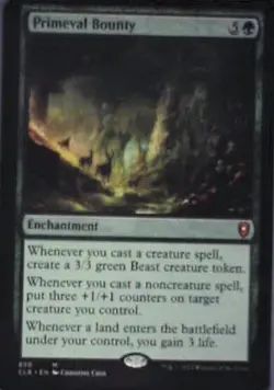 Primeval Bounty - Commander Legends: Battle for Baldur's Gate: #830 Nm R239 - Image 1