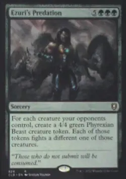Ezuri's Predation - Commander Legends: Battle for Baldur's Gate: #824 Nm R239 - Image 1
