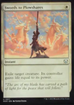 Swords to Plowshares - Commander: March of the Machine: #211 Nm R239 - Image 1