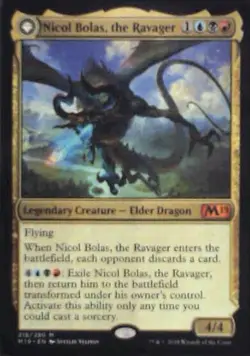 Nicol Bolas, the Ravager - Core Set 2019: #218, Magic: The Gathering Nm R239 - Image 1
