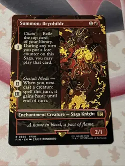 Summon: Brynhildr (Borderless) Final Fantasy Regular - Image 1