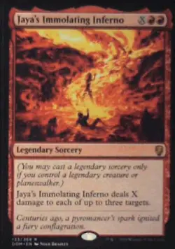 Jaya's Immolating Inferno - Dominaria: #133, Magic: The Gathering Nm R238 - Image 1