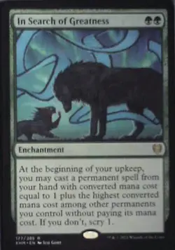 In Search of Greatness - Kaldheim: #177, Magic: The Gathering Nm R238 - Image 1